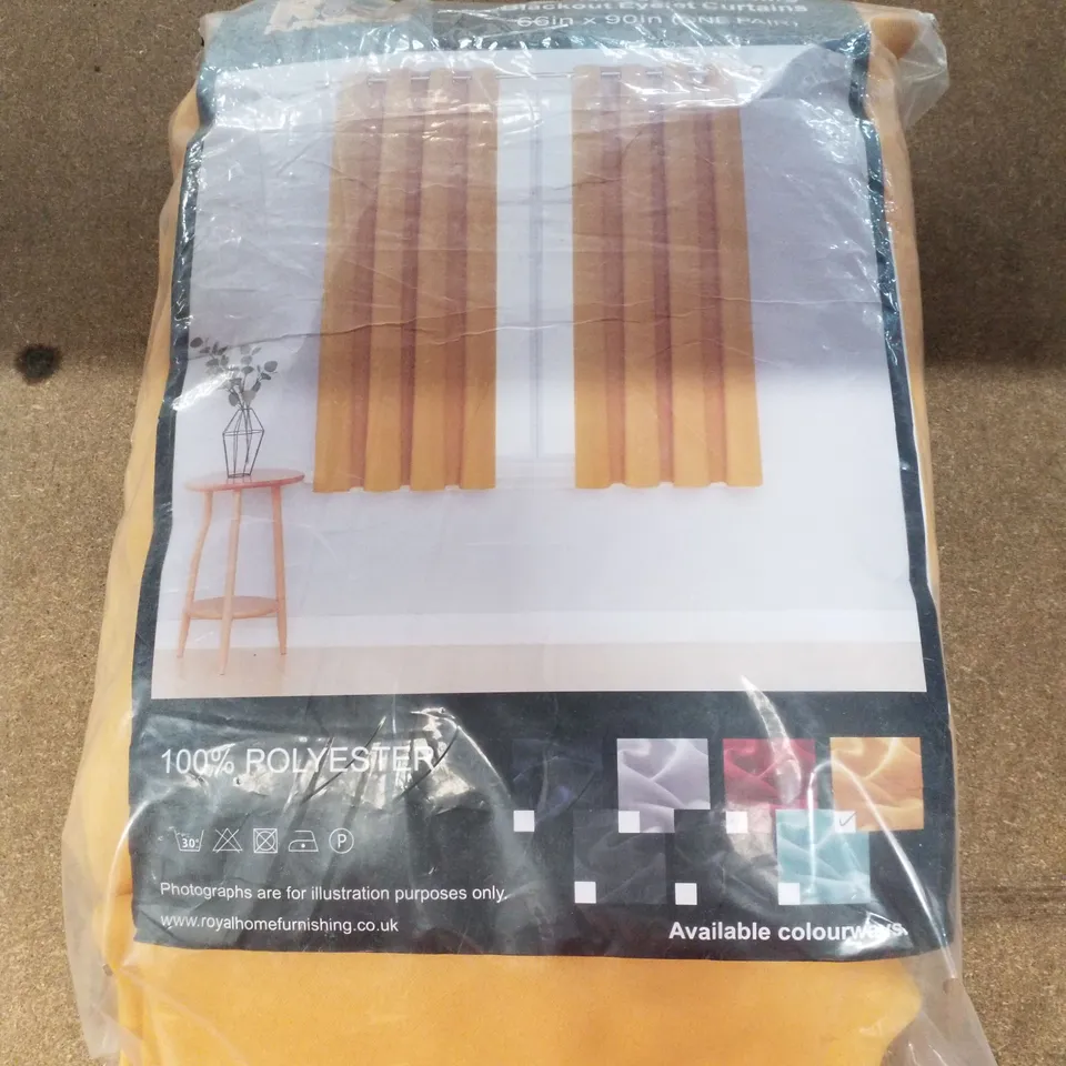 MY HOME STORE ULTRA - SOFT BLACKOUT CURTAINS ENGUERRAN WITH EYELETS