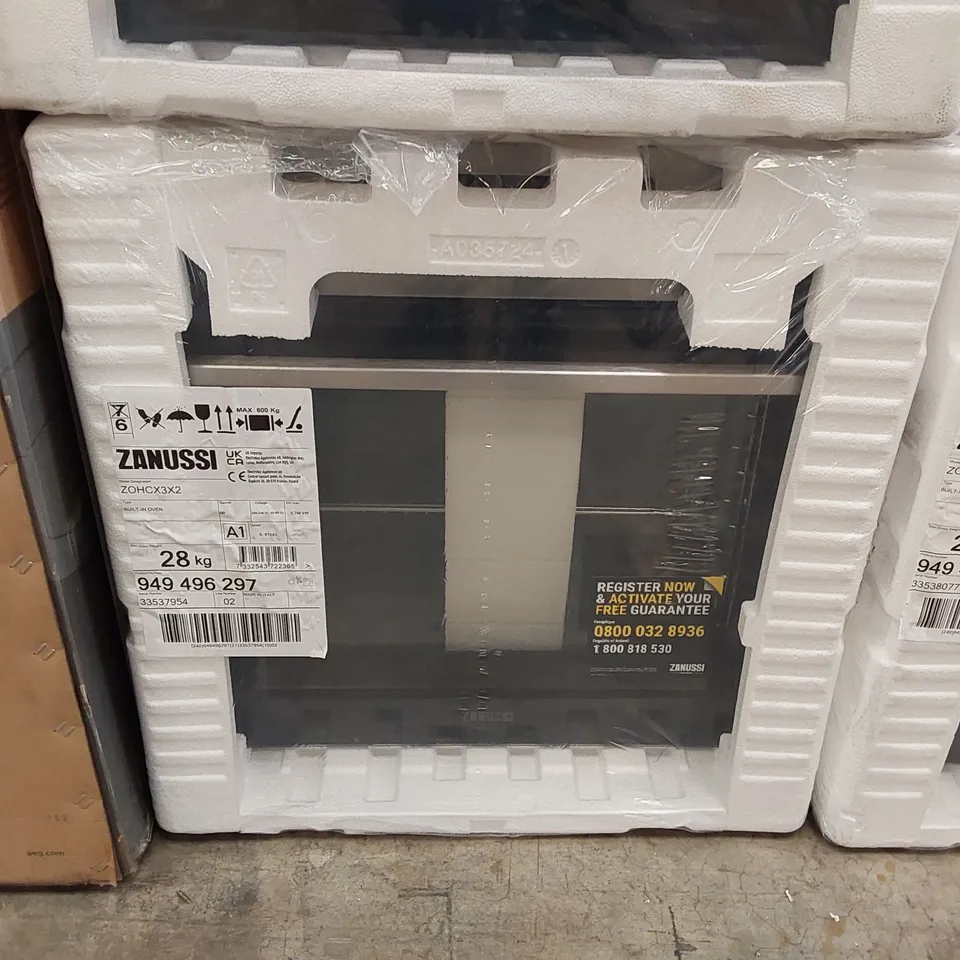 ZANUSSI FANCOOK ZOHCX3X2 ELECTRIC OVEN - STAINLESS STEEL RRP £459