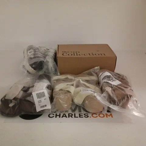 BOX OF APPROXIMATELY 20 ASSORTED FOOTWEAR ITEMS OF VARIOUS STYLES AND SIZES TO INCLUDE TRAINERS, SANDALS ETC