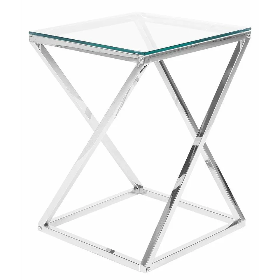 BOXED SALCOMBE SIDE TABLE BASE COLOUR SILVER (BOX OF 1)