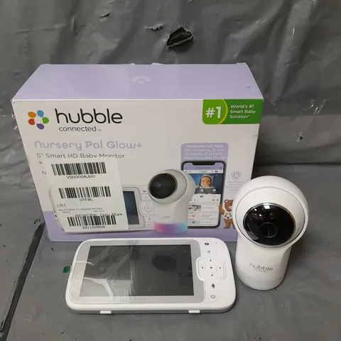 HUBBLE NURSERY PAL GLOW+ 5" SMART HD BABY MONITOR