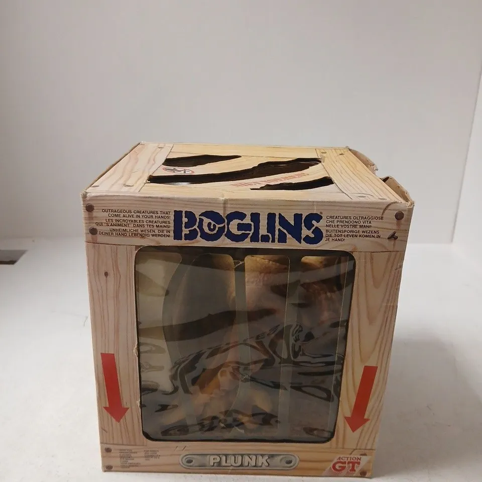 BOGLINS PLUNK – VINTAGE HAND PUPPET, BOXED