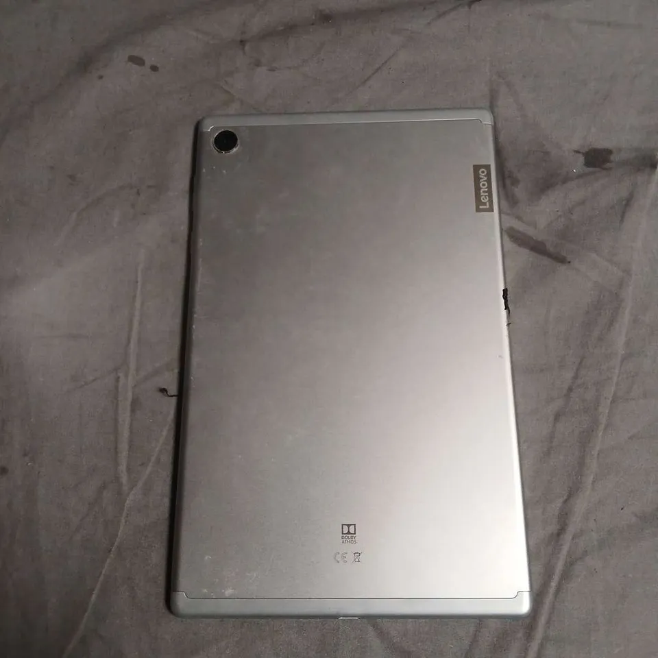 LENOVO TABLET – SILVER REAR, FRONT CRACKED SCREEN