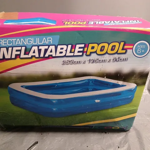 RECTANGULAR INFLATABLE POOL