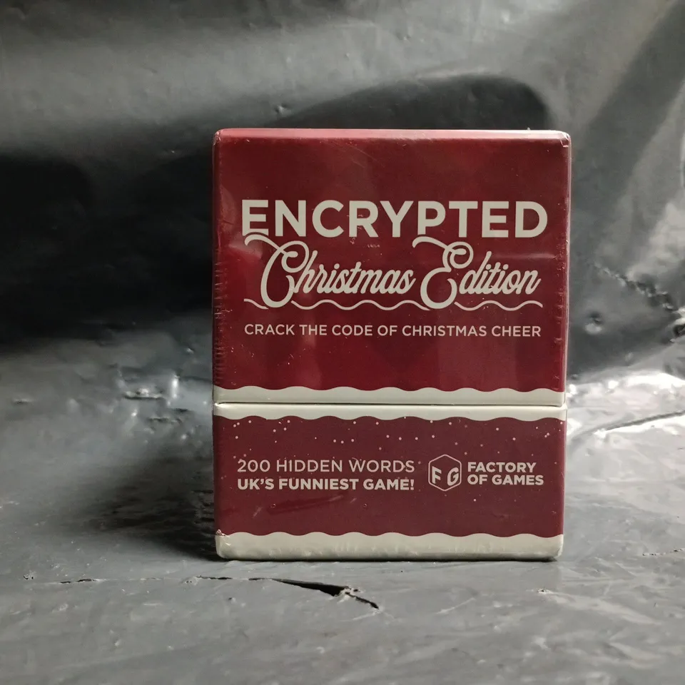 SEALED ENCRYPTED CHRISTMAS EDITION GAME