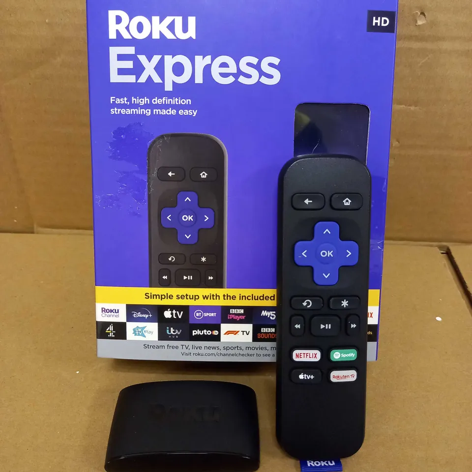 ROKU EXPRESS TV SETUP BOX 