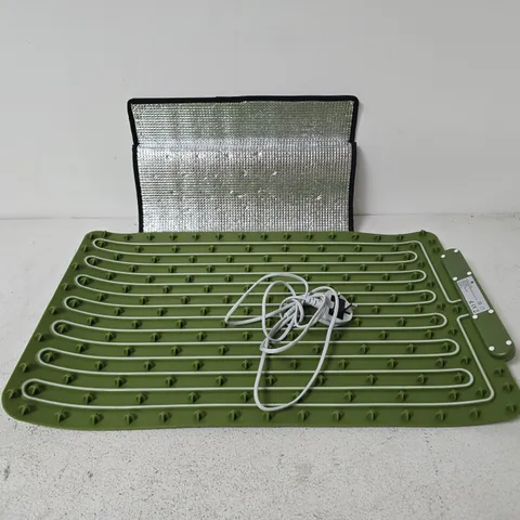 COOKS ESSENTIALS PORTABLE FOOD WARMING MAT WITH CARRY BAG
