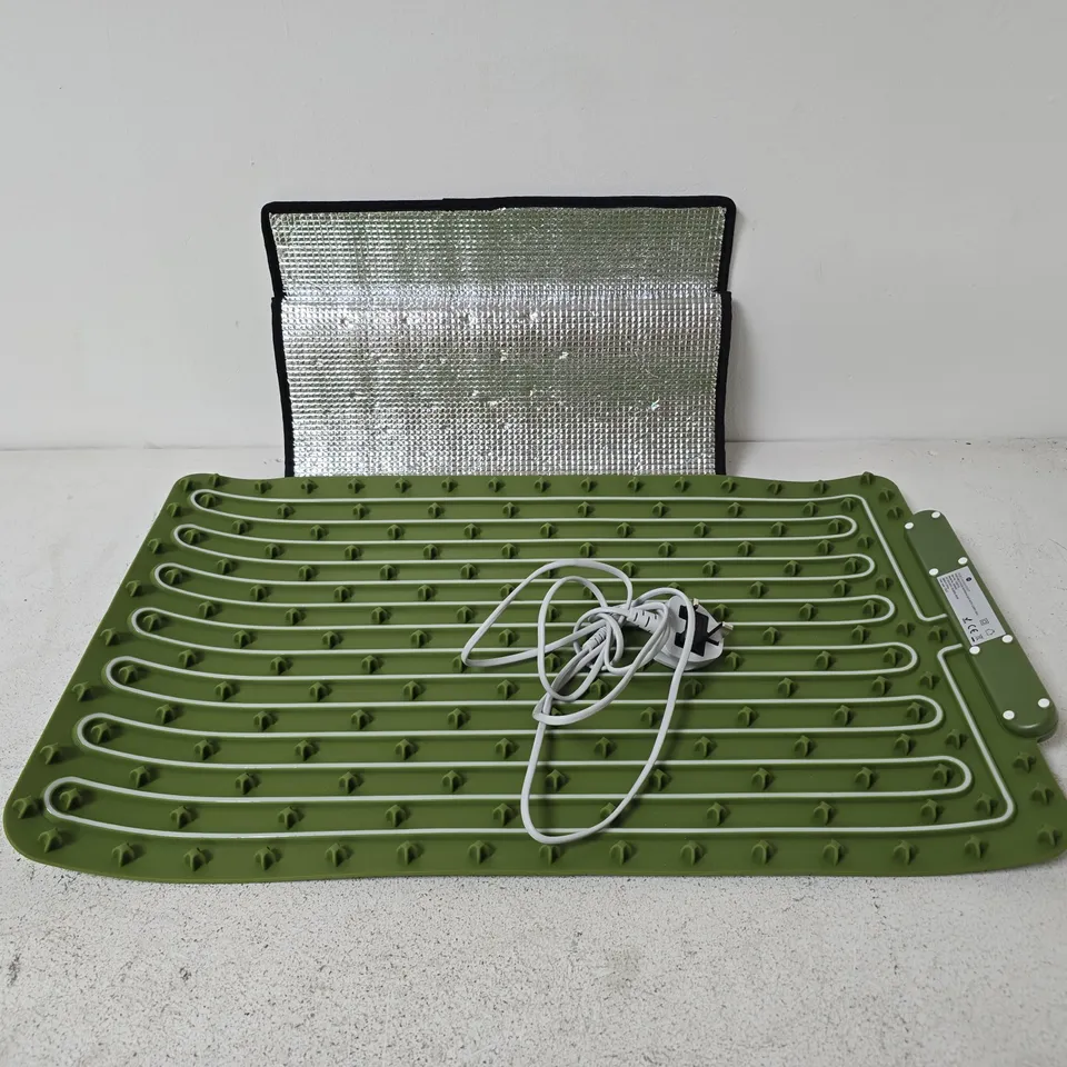COOKS ESSENTIALS PORTABLE FOOD WARMING MAT WITH CARRY BAG