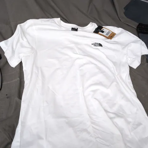 THE NORTH FACE MEN'S SIMPLE DOME TEE – WHITE, LARGE