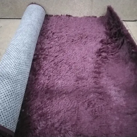 BRAND NEW PACO HOME SILKY PURPLE RUG SIZE 80CM X 150CM