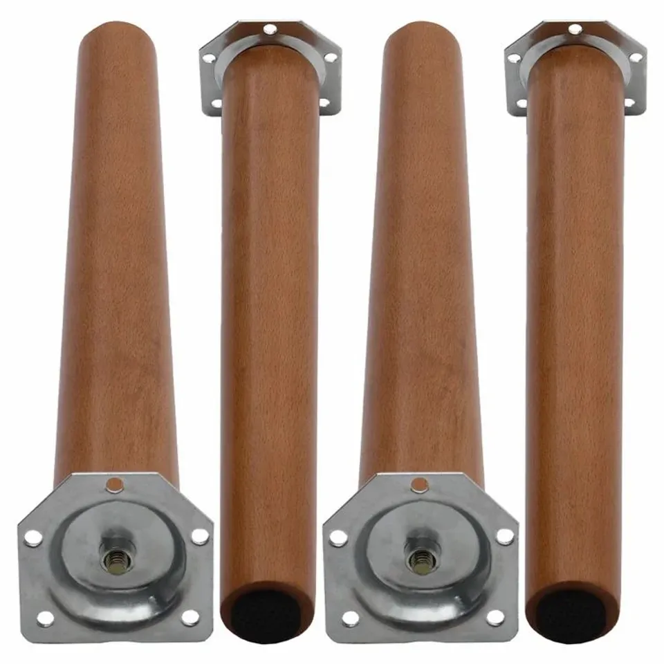 VENABLE ROUND TABLE LEGS COLOUR LIGHT BROWN 