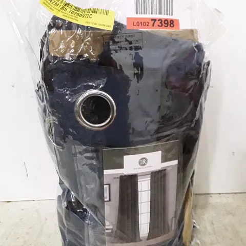 BAGGED PITTSBORO CURSED VELVET EYELET WINDOWS PANEL CURTAINS