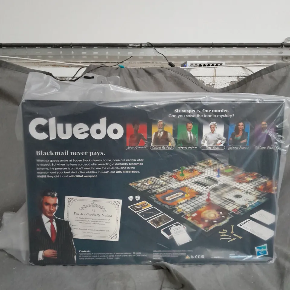 HASBRO CLUEDO CLASSIC, MODERN REFRESH RRP £28