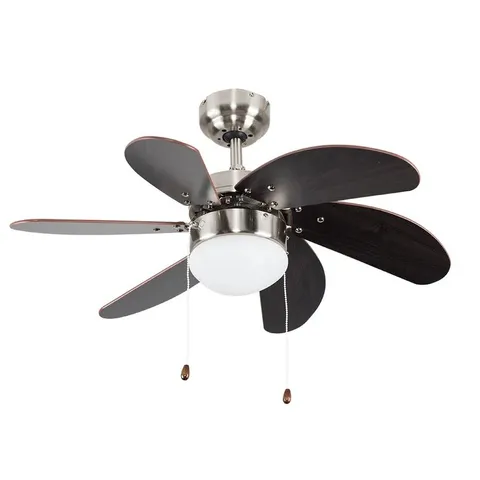 BOXED REDEGONDA 76CM CEILING FAN WITH LIGHT