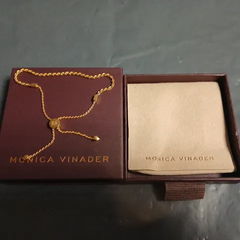 MONICA VINADER CORDA CHAIN FREINDSHIP BRACELET