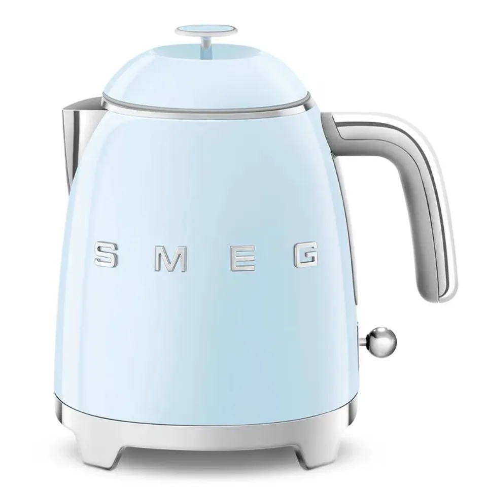 SMEG MINI 0.68L STAINLESS STEEL ELECTRIC KETTLE (LIGHT BLUE)