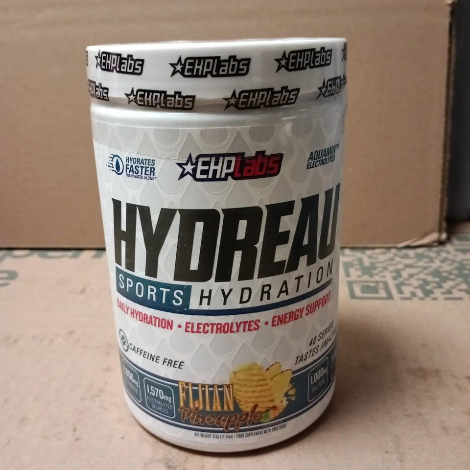 EHP LABS HYDRATION SPORTS ELECTROLYTE POWDER – FIJI PINEAPPLE FLAVOUR, 40 SERVINGS