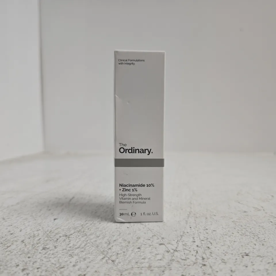 THE ORDINARY NIACINAMIDE 10% + ZINC 1% SERUM – 30ML, BOXED