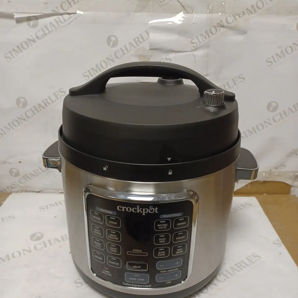 CROCKPOT TURBO EXPRESS PRESSURE MULTICOOKER