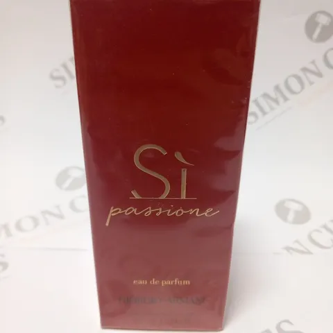 BOXED AND SEALED GIORGIO ARMANI SI PASSIONE EAU DE PARFUM 100ML