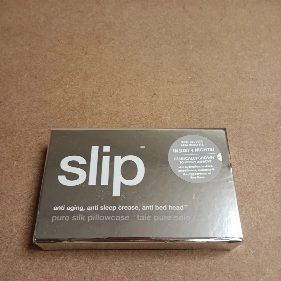 SLIP PURE SILK PILLOWCASE – BOXED, ANTI-AGING & ANTI-SLEEP CREASE