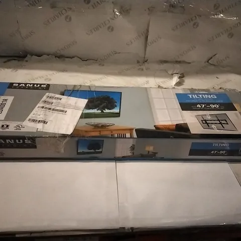 BOXED TILTING TV WALL MOUNT 