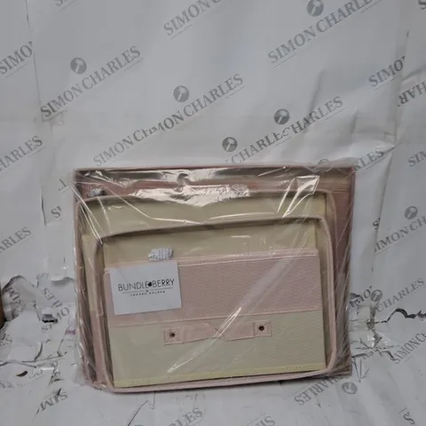 BOXED BUNDLEBERRY BY AMANDA HOLDEN SET OF 3 FOLDABLE NESTABLE STORAGE BOXES