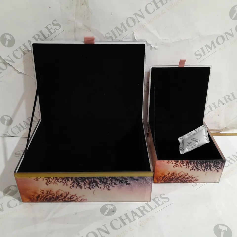 BOXED LOLA ROSE JEWELLERY STORAGE BOXES
