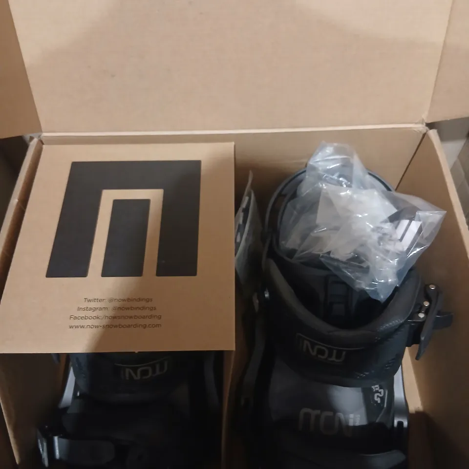 NOW DRIVE SNOWBOARD BINDINGS – CHARCOAL, SIZE M (US 7–10.5, EU 39–43.5)