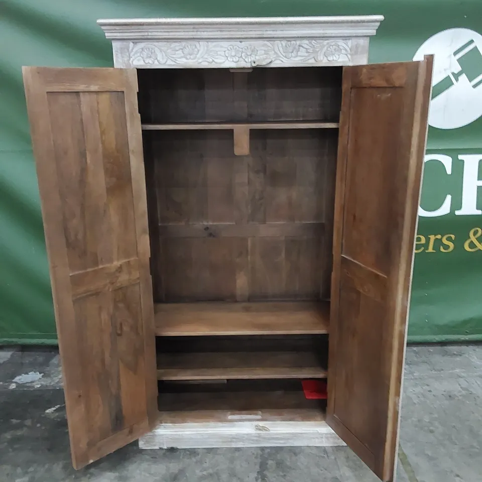 TRADITIONAL DESIGNER 2 DOOR WARDROBE 