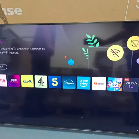 HISENSE 55U7NQTUK 55" SMART 4K UHD HDR MINI-LED FREELY TV - COLLECTION ONLY