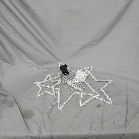 THREE STAR LIGHTS DECORATION INDOOR/OUTDOOR