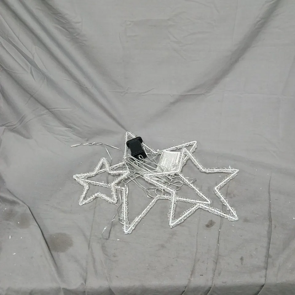 THREE STAR LIGHTS DECORATION INDOOR/OUTDOOR