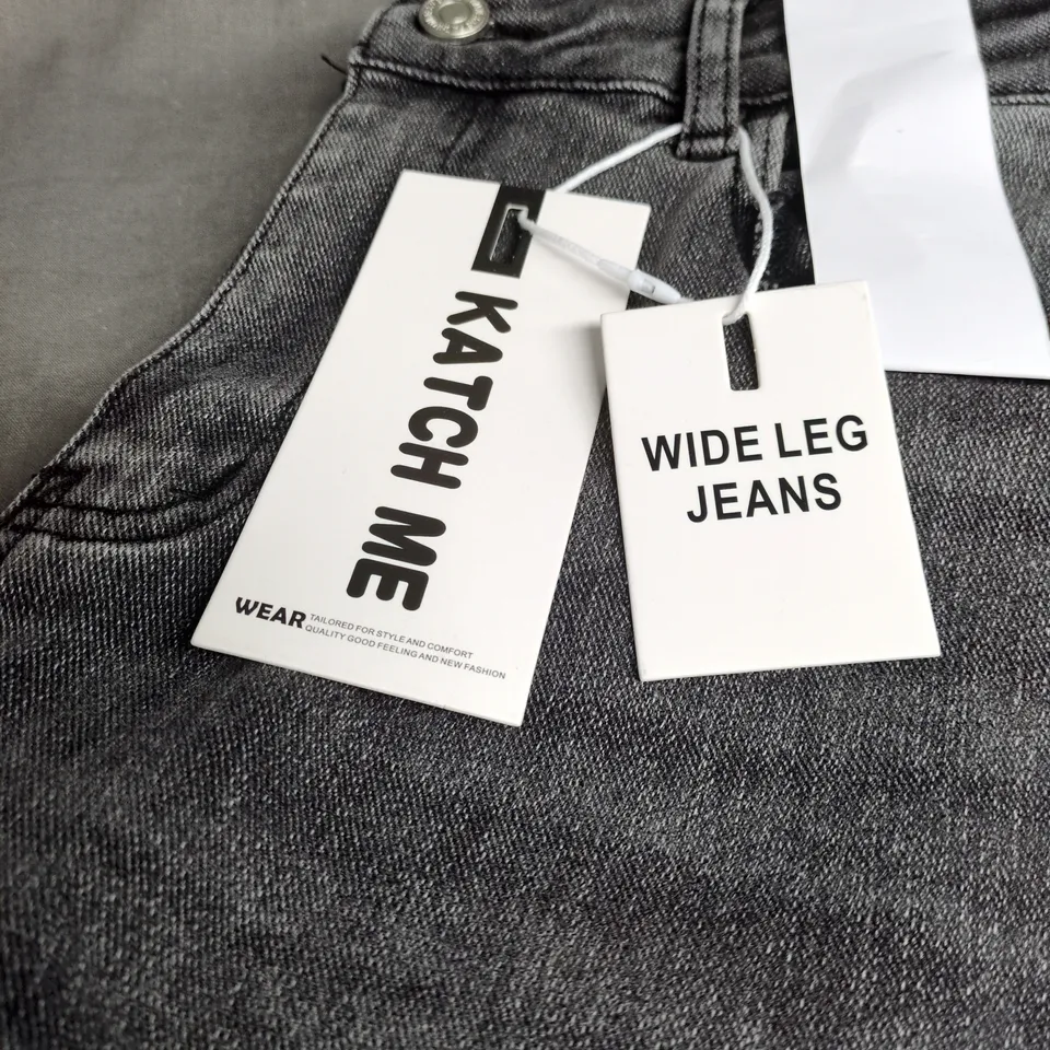 KATCH ME WIDE LEG JEANS SIZE 10 WITH TAGS