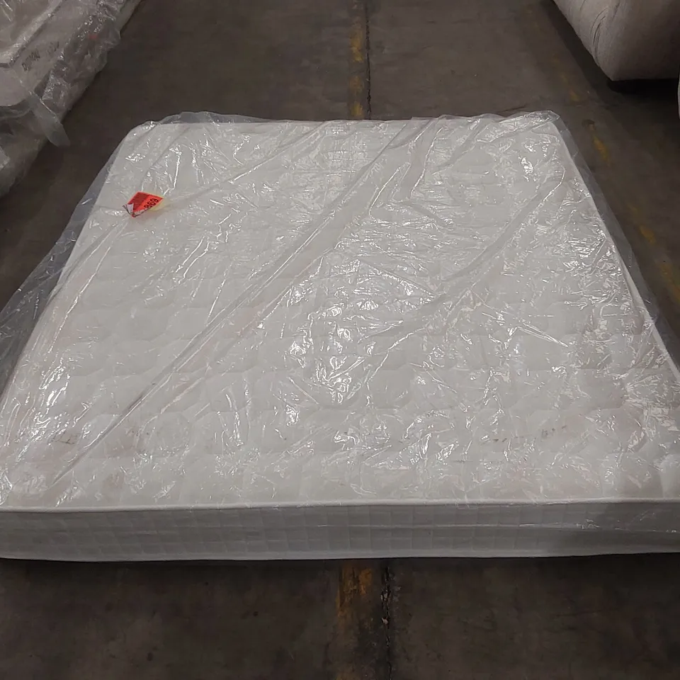 QUALITY BAGGED DWINNELL BARREL POCKET SPRUNG 1000 MATTRESS WITH TIGHT TOP MEMORY - 6FT SUPER KING