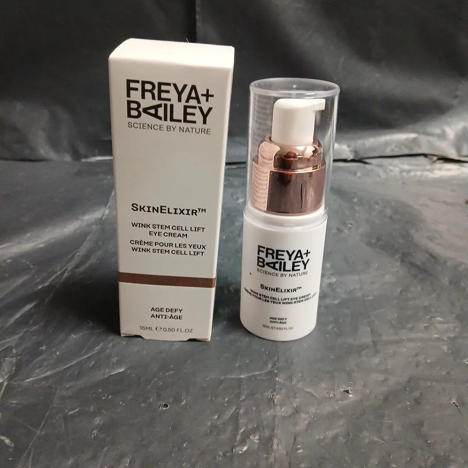 FREYA+ BAILEY SKINELIXIR WINK STEM CELL LIFT EYE CREAM 15ML – BOXED