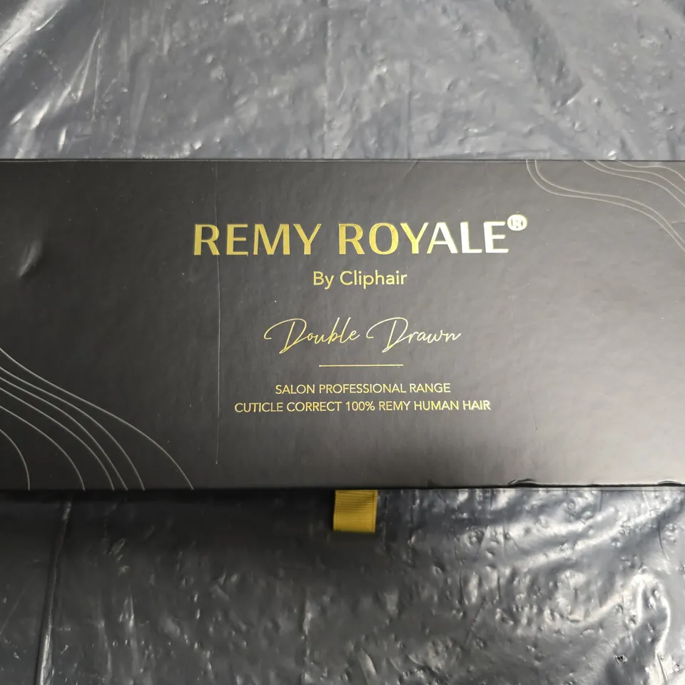 REMY ROYALE BY CLIPHAIR – DOUBLE DRAWN HAIR EXTENSIONS, 100% REMY HUMAN HAIR (SALON PROFESSIONAL RANGE)