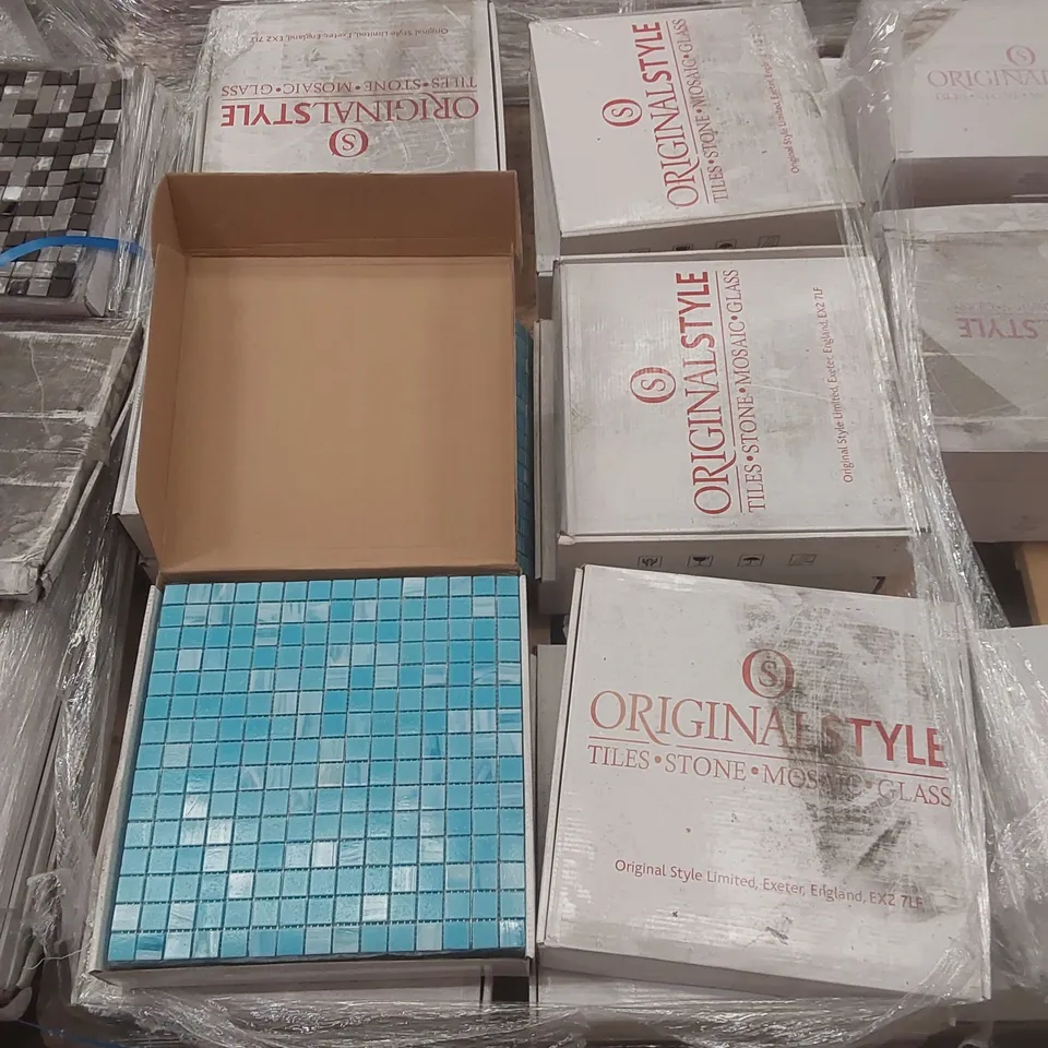 PALLET CONTAINING APPROXIMATELY 241x BRAND NEW MOSAIC TILES