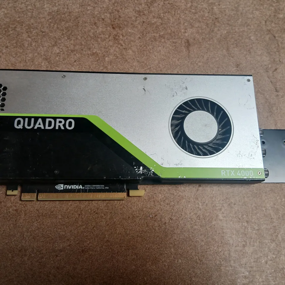 NVIDIA QUADRO RTX 4000 GRAPHICS CARD