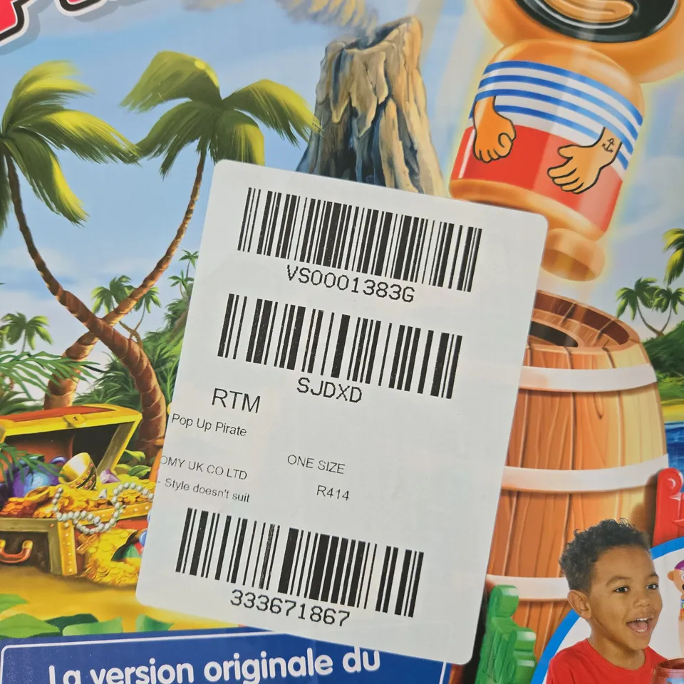 Tomy Pop Up Pirate! Pic Pirate! Game – Boxed