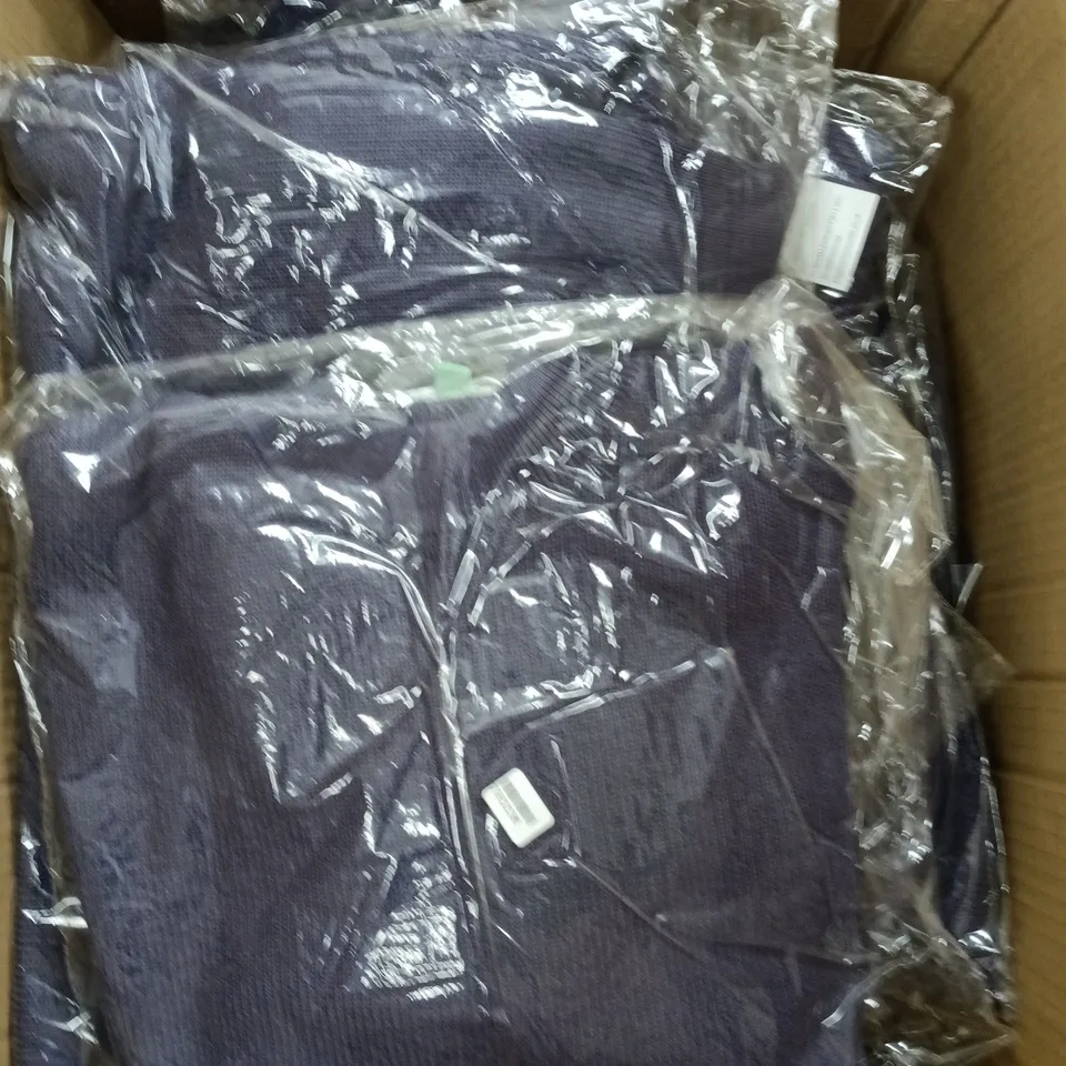 APPROXIMATELY 20 LA MAREY ACRYLIC SOLID JUMPERS IN PURPLE - L