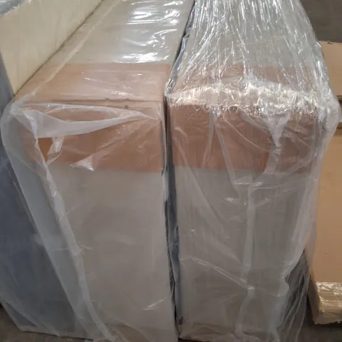 120CM 0-DRAWER SANDSTONE DIVAN BASE (2 PARTS)