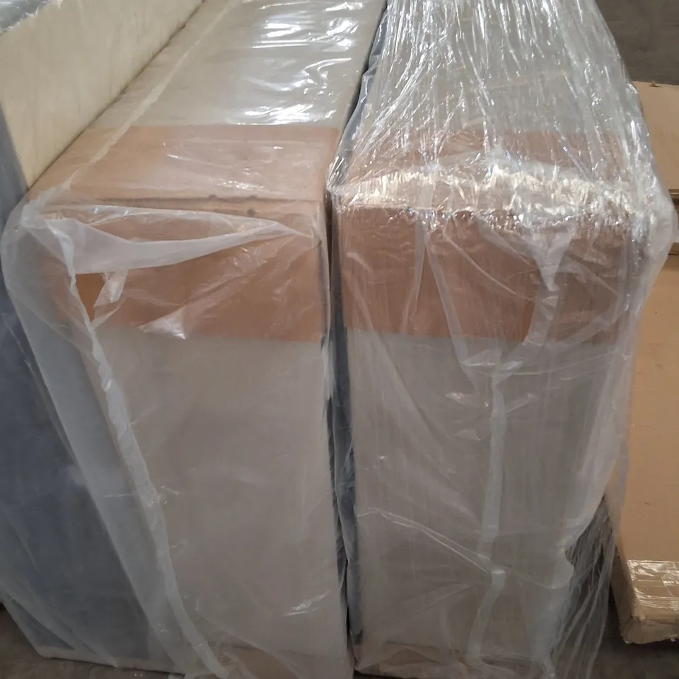 120CM 0-DRAWER SANDSTONE DIVAN BASE (2 PARTS)