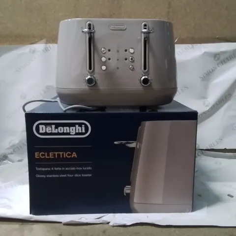 BOXED DELONGHI 4 SLICE TOASTER 