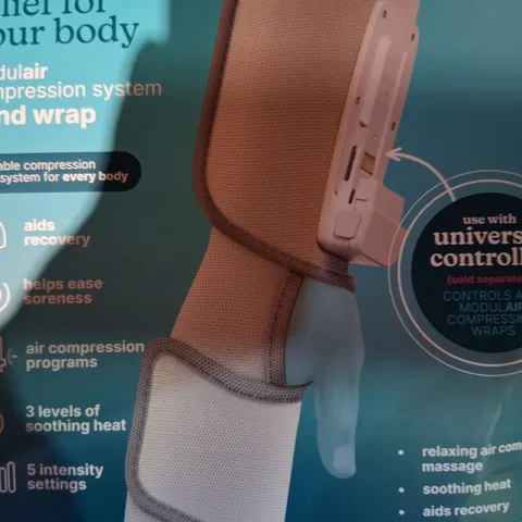 BOXED HOMEDICS MODULAR COMPRESSION SYSTEM HAND WRAP