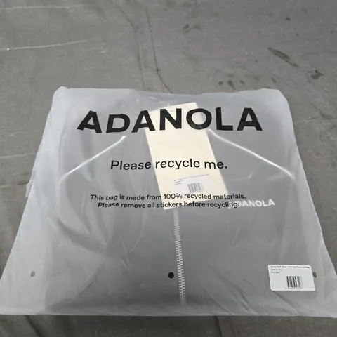 ADANOLA JERSEY TRACK JACKET – CHOCOLATE BROWN / FERN GREEN – SIZE L