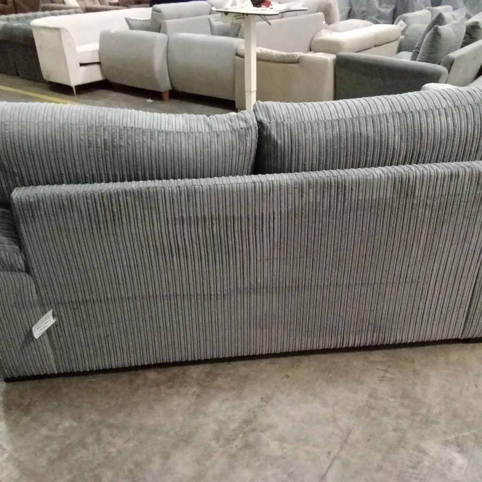 AMALFI STANDARD BACK FABRIC SOFA BED - CHARCOAL RRP £699