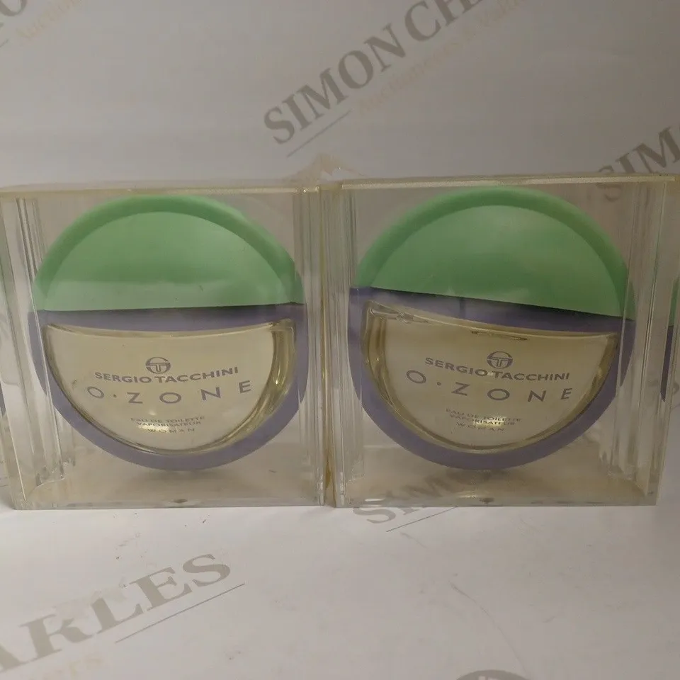BOX OF 2 SERGIO TACCHINI O.ZONE EAU DE TOILETTE SPRAY FOR WOMEN - 75ML