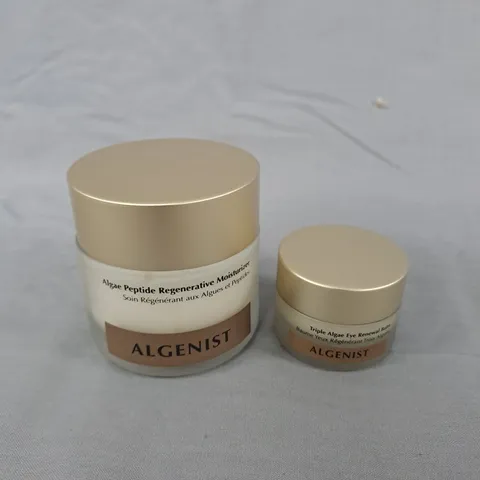 ALGENIST ALGAE PEPTIDE REGENERATIVE MOISTURIZER & TRIPLE ALGAE EYE RENEWAL BALM – SKINCARE SET