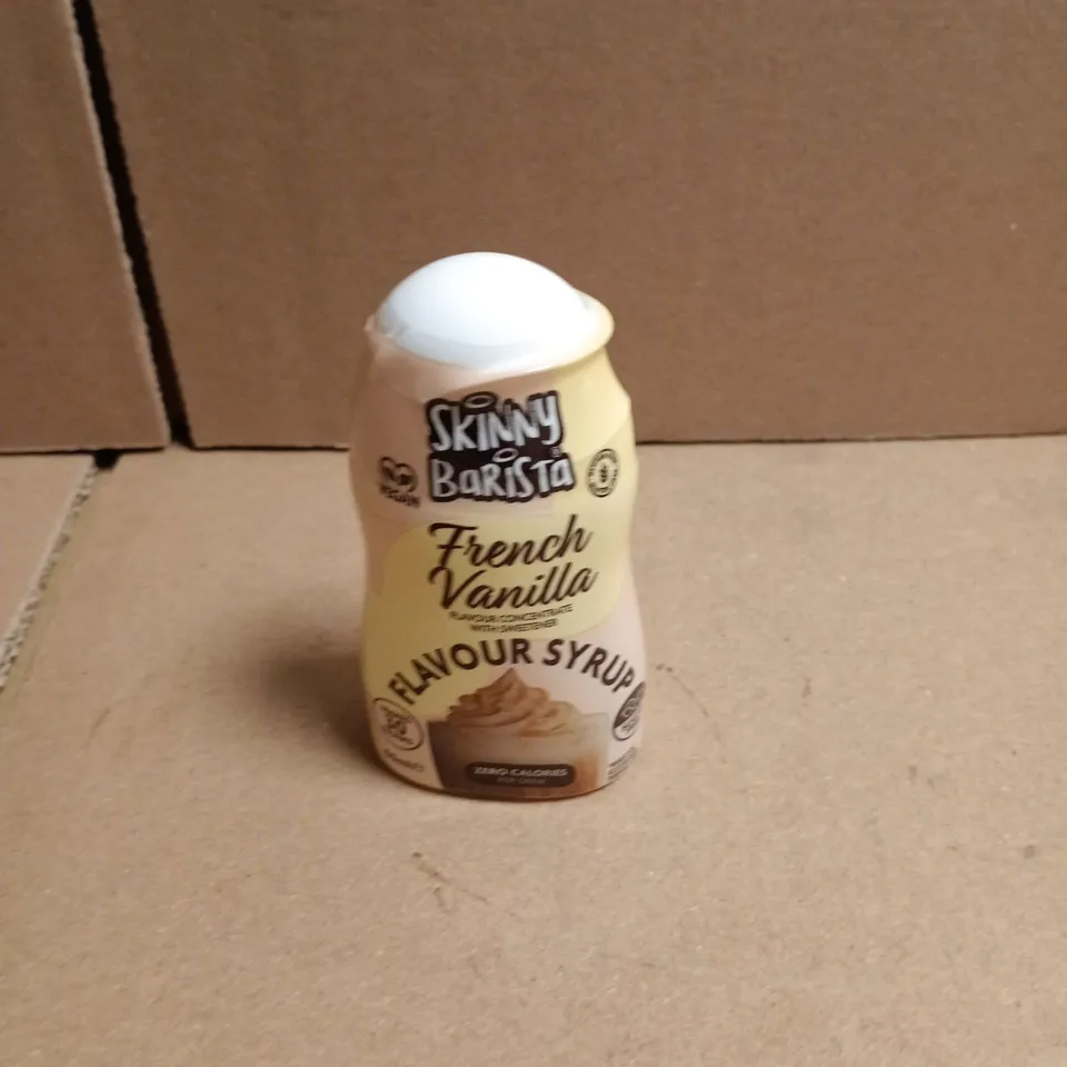 THE SKINNY BARISTA FRENCH VANILLA FLAVOUR SYRUP – BOX OF 6 (SKINNY FOOD CO.)